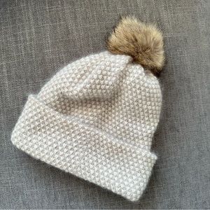 Knitted Pom Pom hat